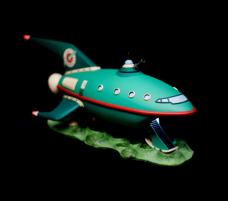 Illustration for article titled Futurama Ship Looks Like CGI, Is Actually Real Model